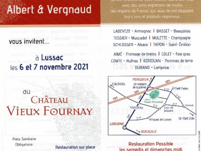 PORTES OUVERTES le 6 et 7 Novembre 2021 BORDEAUX LUSSAC SAINT EMILION